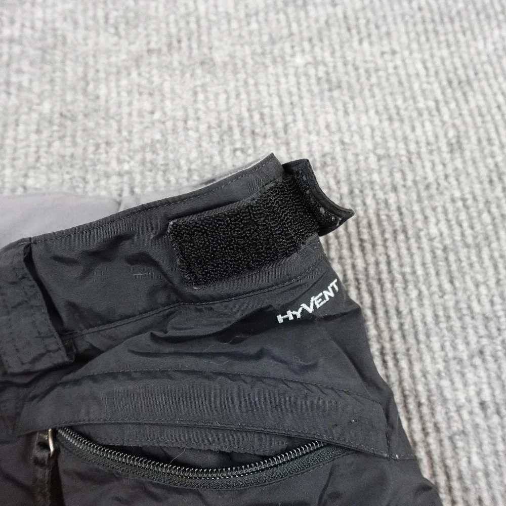 The North Face HyVent Snow Pants Mens Large Black Waterproof Ski Snowboard